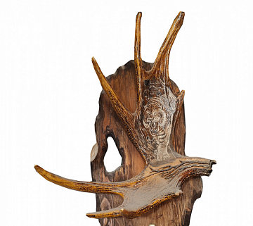 Фото Рог лося с тигром