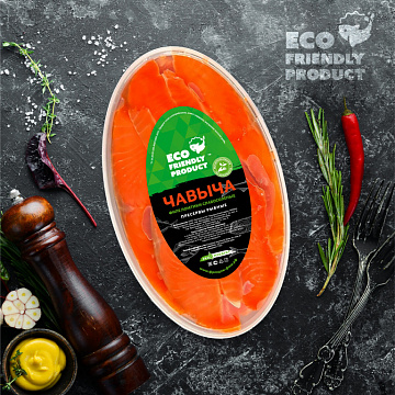 Фото Чавыча филе ломтики без масла с/с 500гр